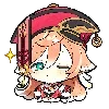 🌸 Эмодзи «Genshin impact chibi ..» для Telegram