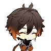 🌸 Эмодзи «Genshin impact chibi ..» для Telegram