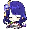 🌸 Эмодзи «Genshin impact chibi ..» для Telegram