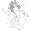 Эмодзи «ᶤ𝐆ꫀꪀ𝗍ᥣꫀ 𝐀ꪀꬶꫀᥣ𑂘» для Telegram