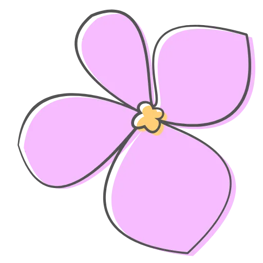 🤩 Эмодзи «Нежные цветы» для Telegram