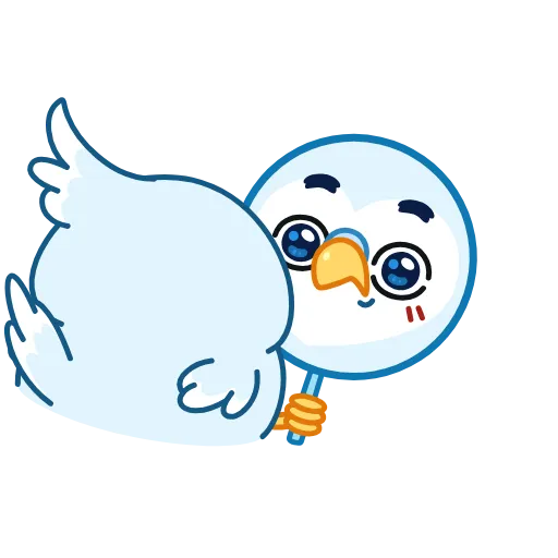 🪞 Эмодзи «Попуг Жорж» для Telegram