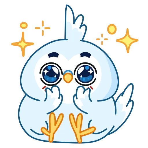 🤩 Эмодзи «Попуг Жорж» для Telegram