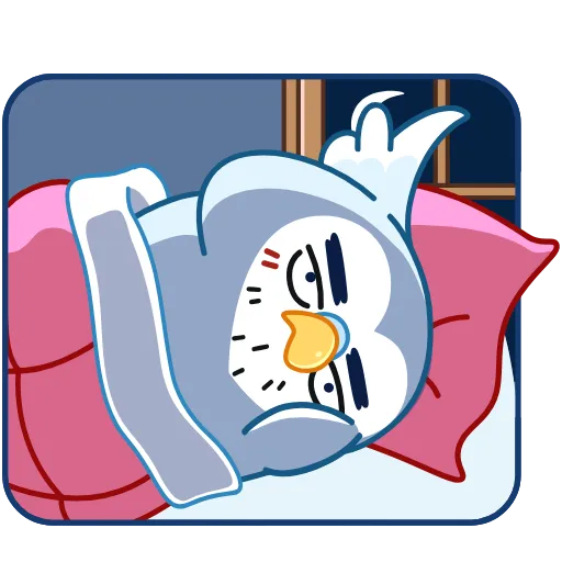 😴 Эмодзи «Попуг Жорж» для Telegram