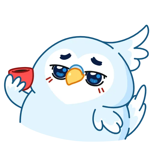☕️ Эмодзи «Попуг Жорж» для Telegram