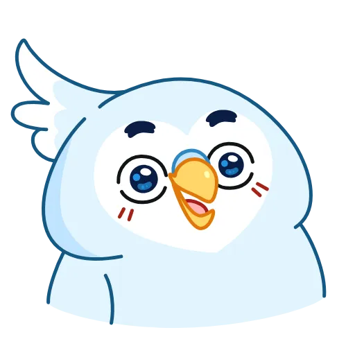 😌 Эмодзи «Попуг Жорж» для Telegram