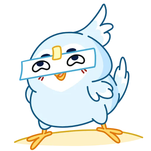 😅 Эмодзи «Попуг Жорж» для Telegram