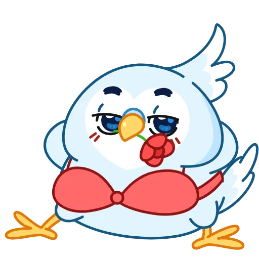 😏 Эмодзи «Попуг Жорж» для Telegram
