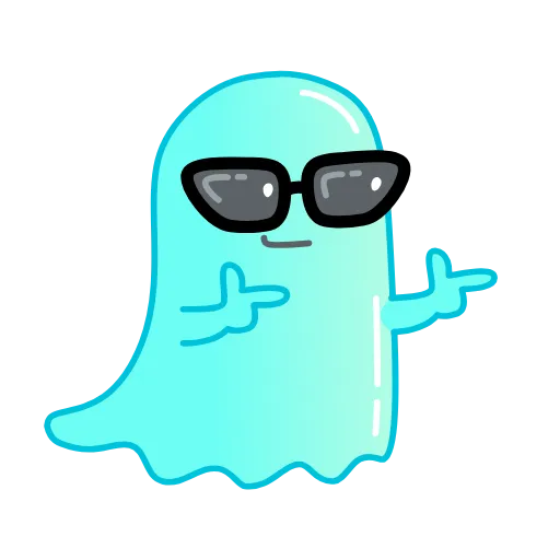 😎 Эмодзи «Ghost Bugi» для Telegram