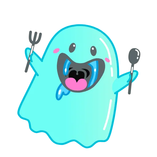 😝 Эмодзи «Ghost Bugi» для Telegram