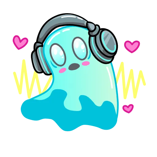 🥰 Эмодзи «Ghost Bugi» для Telegram
