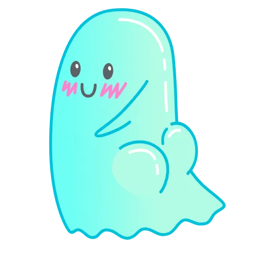 🍑 Эмодзи «Ghost Bugi» для Telegram