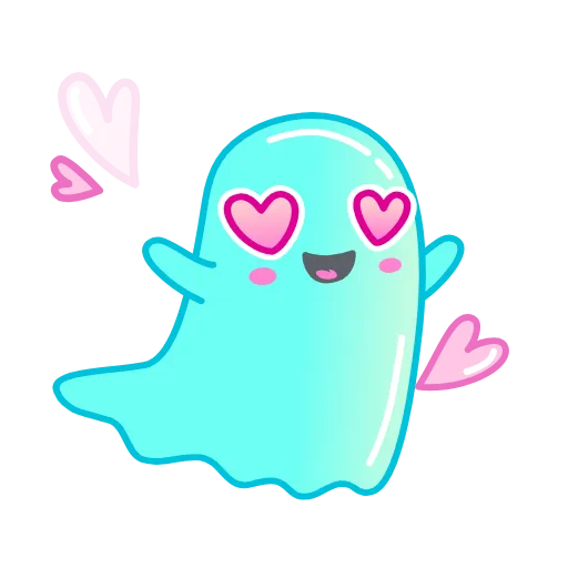 Стикерпак Ghost Bugi для Telegram