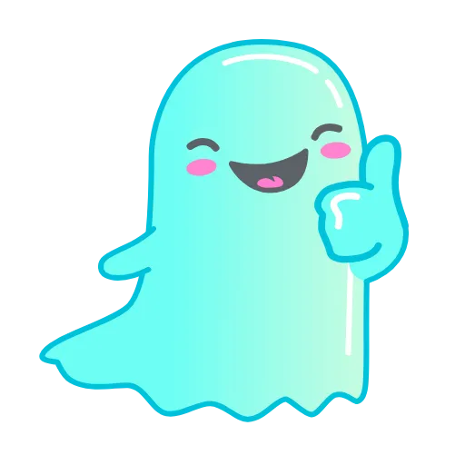 👍 Эмодзи «Ghost Bugi» для Telegram