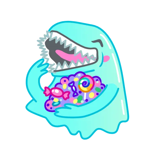 🍬 Эмодзи «Ghost Bugi» для Telegram