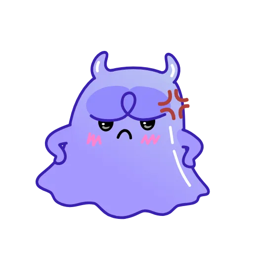 🤔 Эмодзи «Ghost Bugi» для Telegram