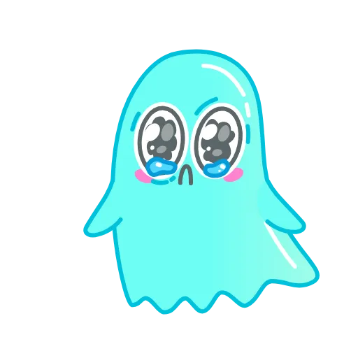 🥺 Эмодзи «Ghost Bugi» для Telegram