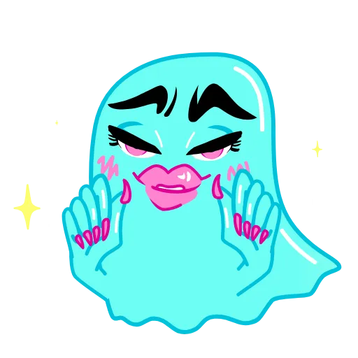 💅 Эмодзи «Ghost Bugi» для Telegram