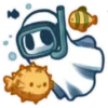 💦 Эмодзи «Ghostcuteprem» для Telegram