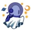 🌌 Эмодзи «Ghostcuteprem» для Telegram