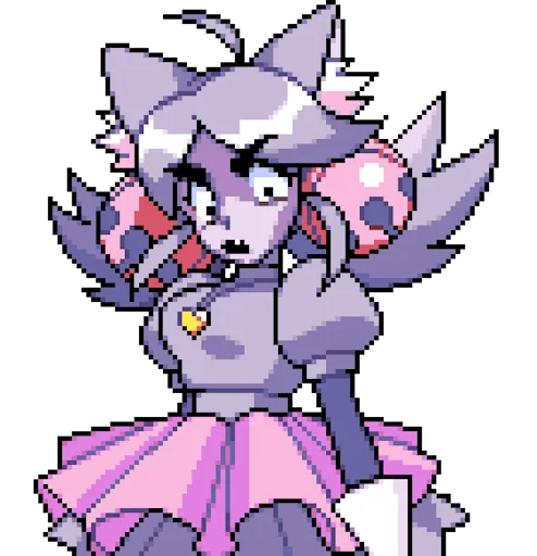 Стикерпак Deltarune Ghost Cutie Mew Mew для Telegram