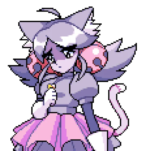 🥺 Стикер «Deltarune Ghost Cutie Mew Mew» для Telegram