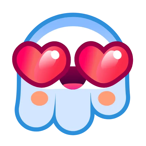 😍 Эмодзи «Ghost Emoji» для Telegram