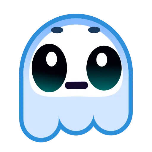 😐 Эмодзи «Ghost Emoji» для Telegram
