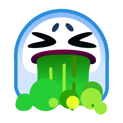 🤮 Эмодзи «Ghost Emoji» для Telegram