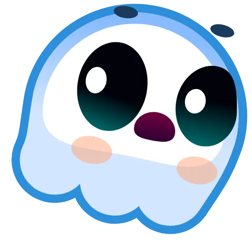 😳 Эмодзи «Ghost Emoji» для Telegram
