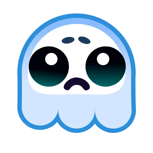 😔 Эмодзи «Ghost Emoji» для Telegram