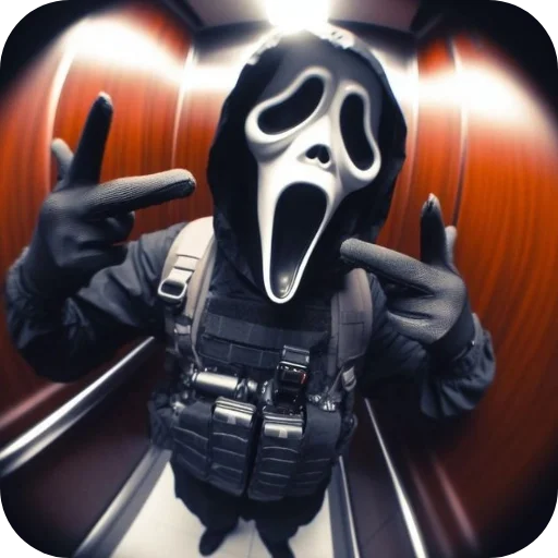 😎 Стикер «Ghostface» для Telegram