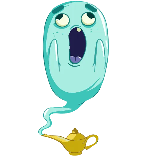 🧞 Эмодзи «? Ghost» для Telegram