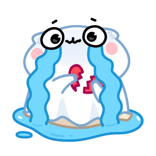 😭 Эмодзи «Ghost Hamster» для Telegram