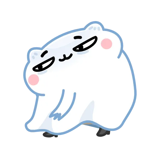 🥴 Эмодзи «Ghost Hamster» для Telegram