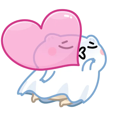 Стикерпак Ghost Hamster для Telegram