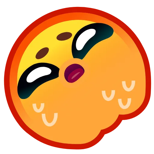 🥵 Стикер «Ghost Emoji» для Telegram