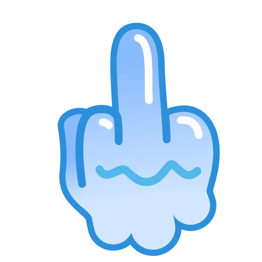🖕 Стикер «Ghost Emoji» для Telegram