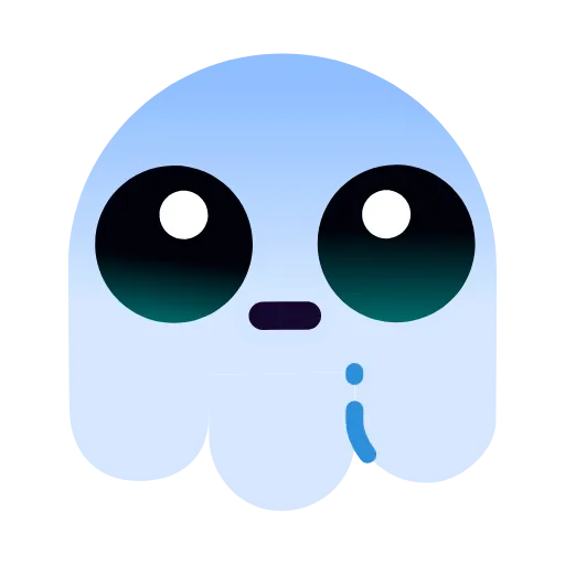 🫥 Стикер «Ghost Emoji» для Telegram