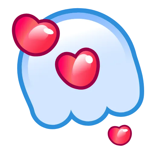 🥰 Стикер «Ghost Emoji» для Telegram