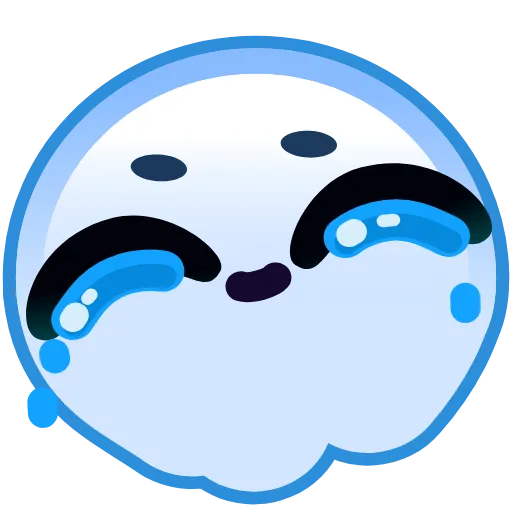 🥹 Стикер «Ghost Emoji» для Telegram