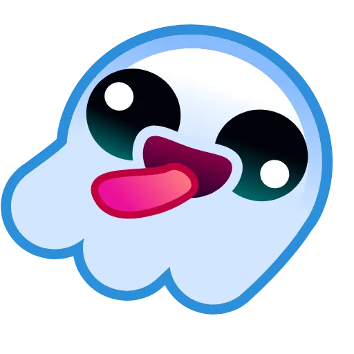 🤪 Стикер «Ghost Emoji» для Telegram
