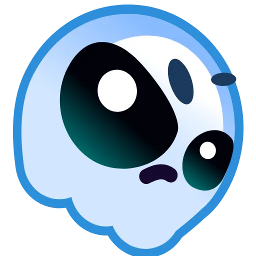 🤨 Стикер «Ghost Emoji» для Telegram