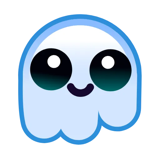 🫠 Стикер «Ghost Emoji» для Telegram