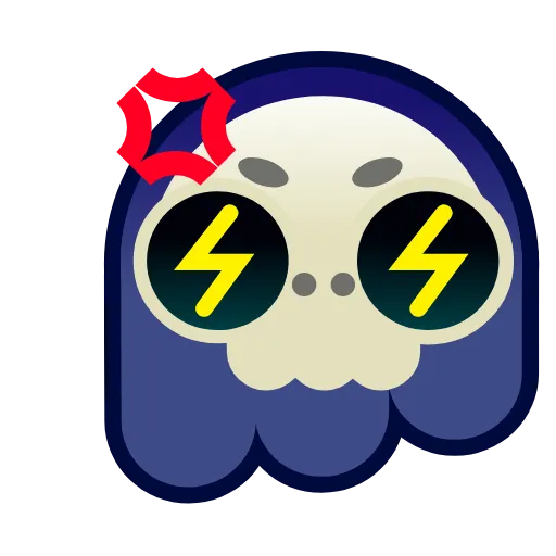 💀 Стикер «Ghost Emoji» для Telegram