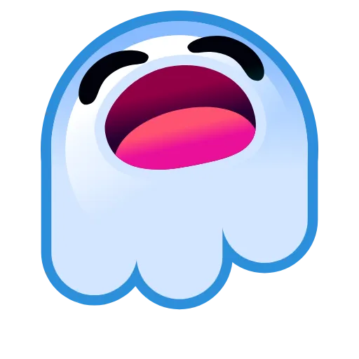 😴 Стикер «Ghost Emoji» для Telegram