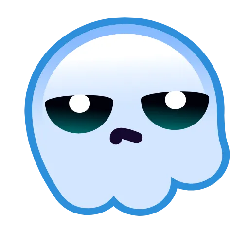 🙄 Стикер «Ghost Emoji» для Telegram