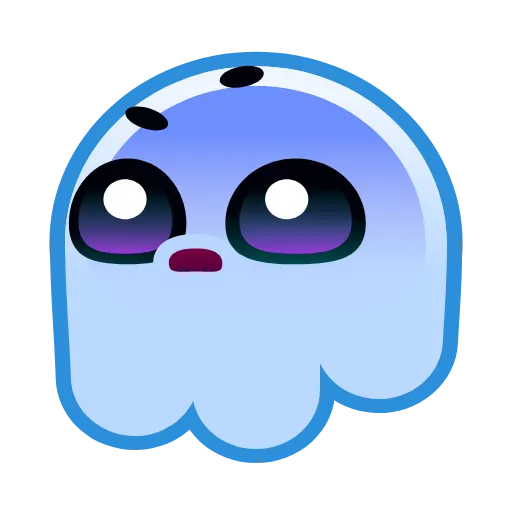 🤫 Стикер «Ghost Emoji» для Telegram