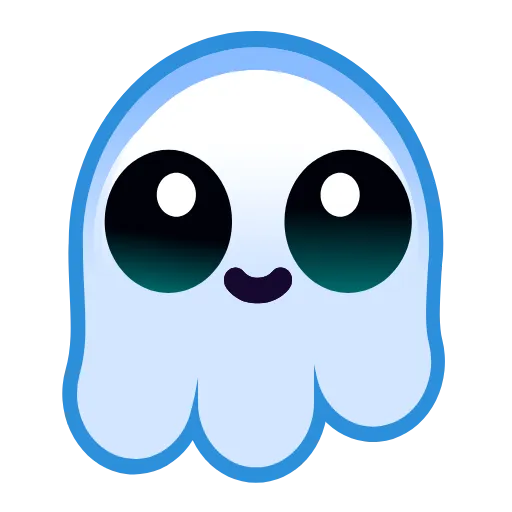 👀 Стикер «Ghost Emoji» для Telegram
