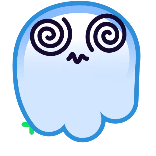 😵‍💫 Стикер «Ghost Emoji» для Telegram